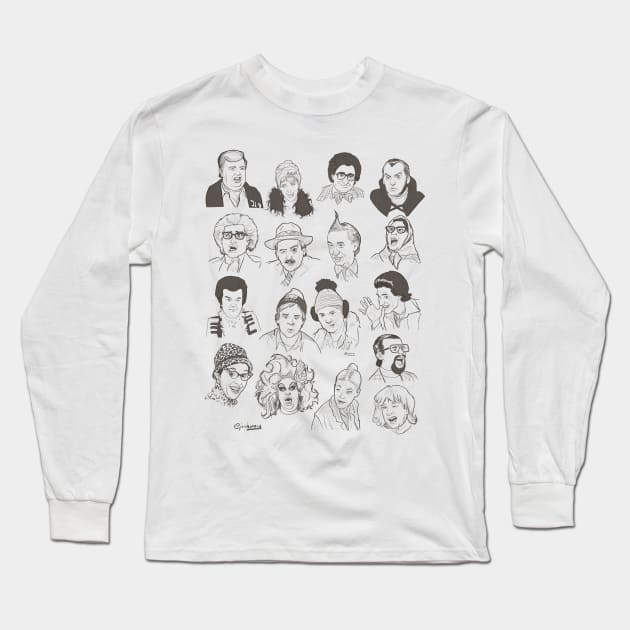 SCTV Roster Long Sleeve T-Shirt by JoshWay